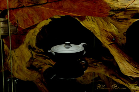 韓洪波手製‧珍玉壺w.(典藏‧真壺)