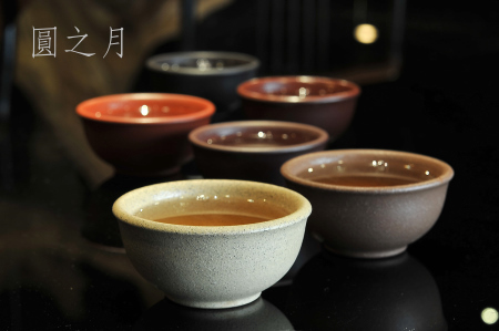 古農真壺稀世名泥系列‧圓之月茶碗