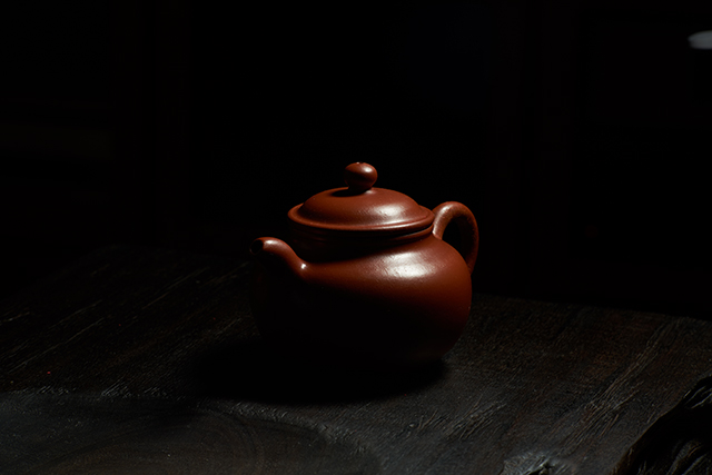 顧陸舟手製‧小掇只壺【大紅袍】(典藏‧真壺)